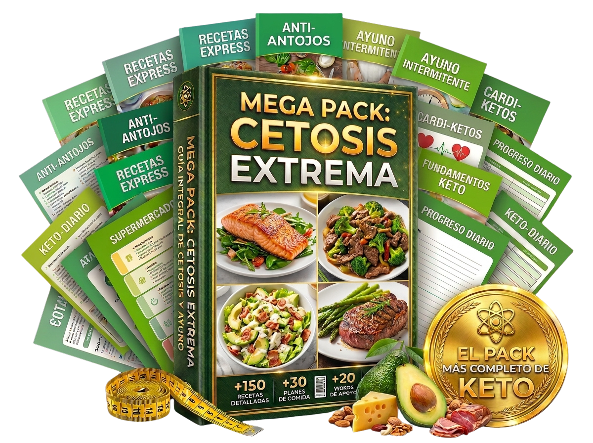Mega Pack Cetosis Extrema 21 dias + KETO SHAKES 100