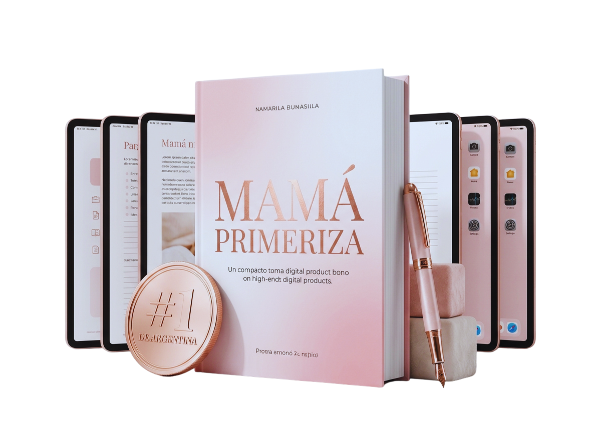 MEGA PACK MAMÁ PRIMERIZA™ - Sistema Completo (6 Tomos + 6 Bonos)